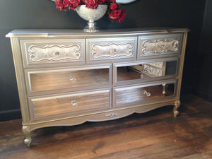 Mirrored Dresser