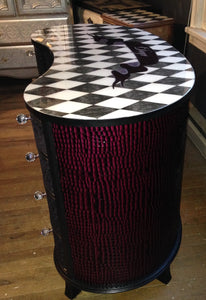 Custom Kidney Shaped Desk