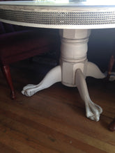 White Pedestal Dining Table